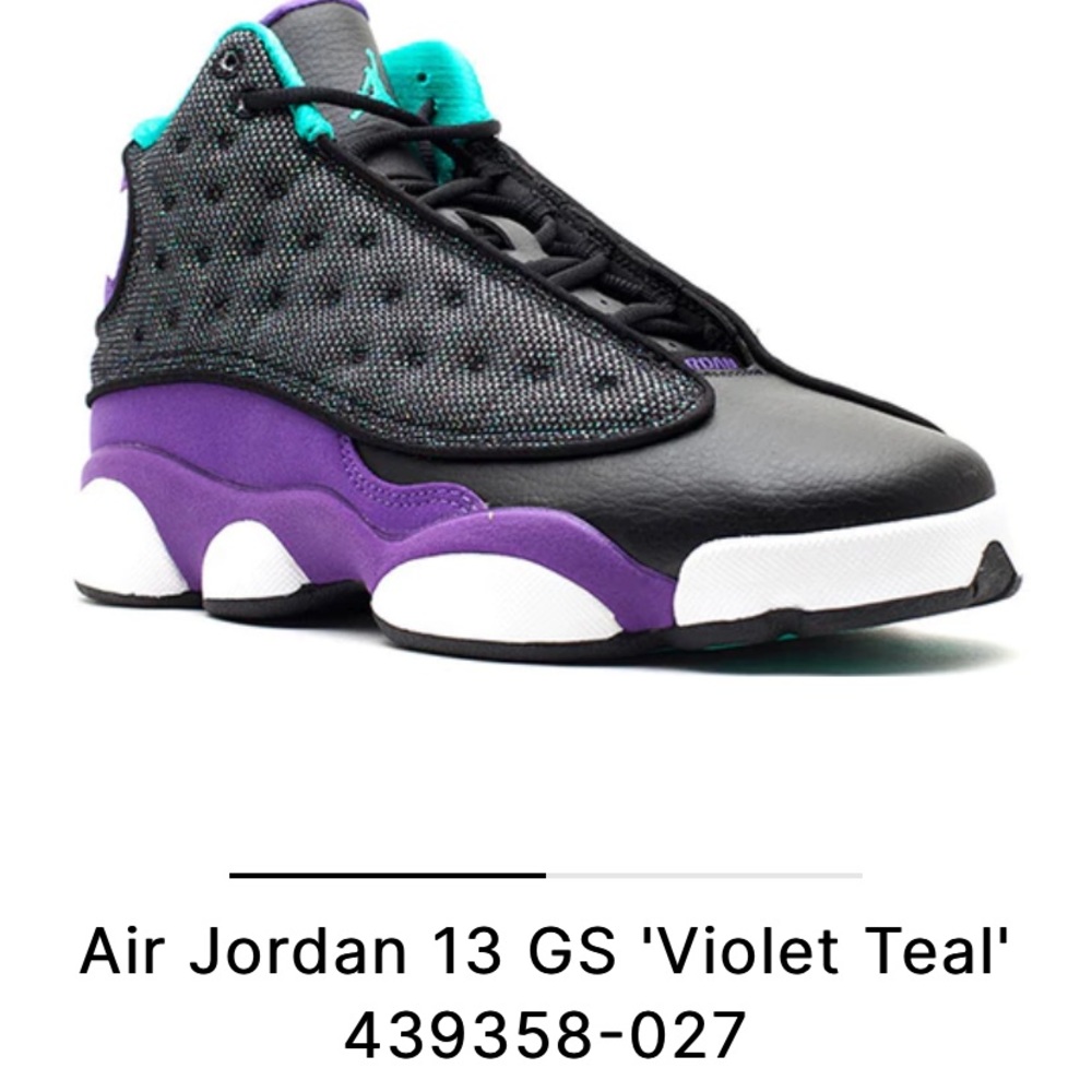 Air Jordan 13 GS “violet teal”
